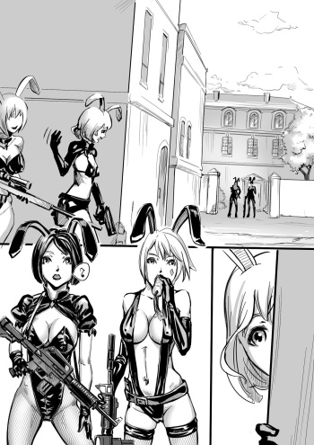 [CrimsonRed] Bunny war cover