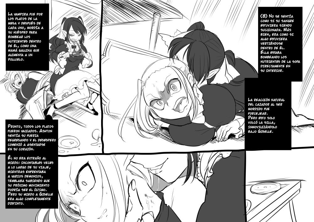 Bishoujo Vampire ni Bonyuu Drink Bar ni Sareru Hanashi | Convertido en una fuente de leche materna por una hermosa vampira  =Vile= page 11 full
