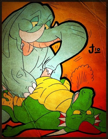 [joe sanchez] Elephante y Dragon cover