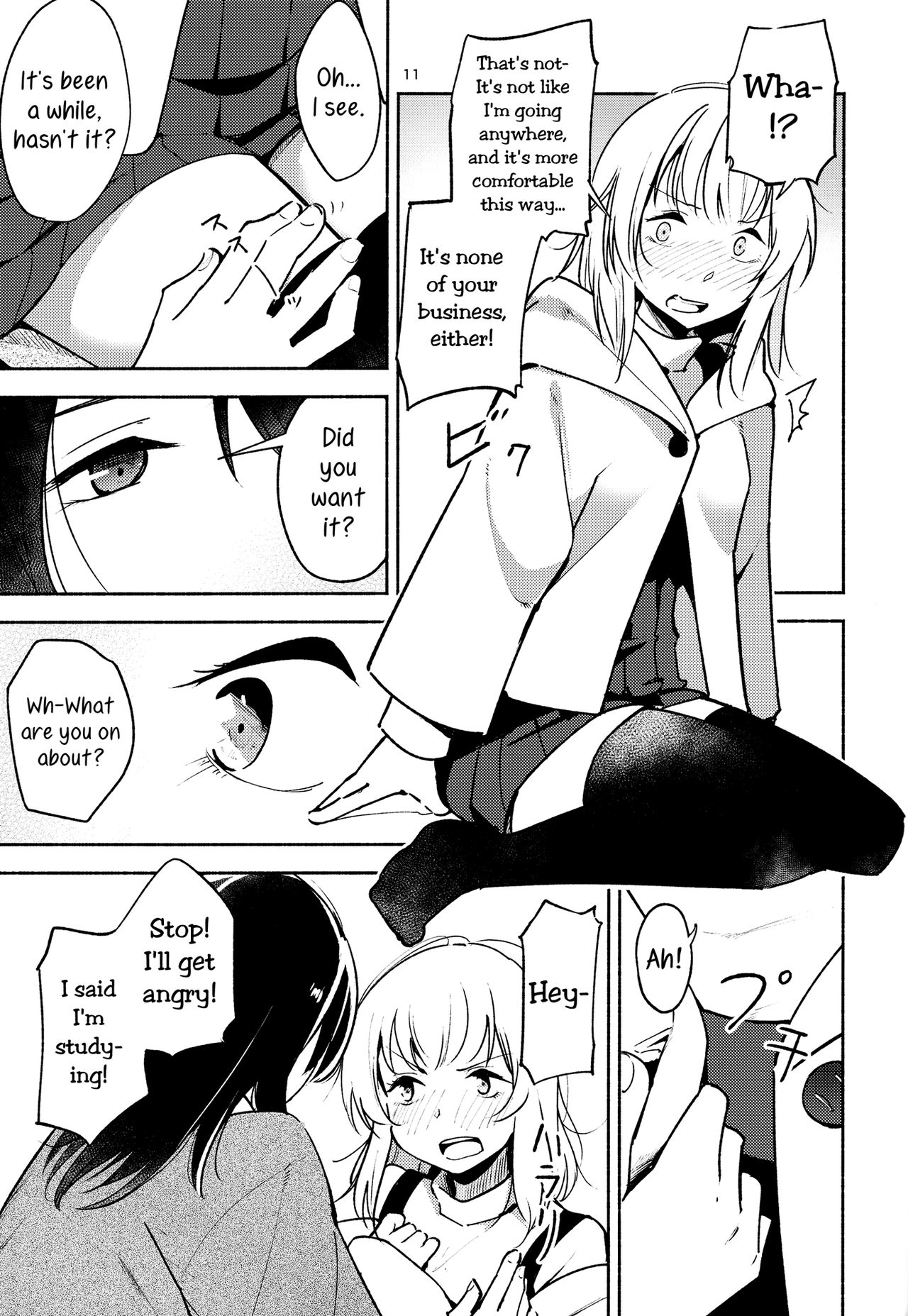Shiori no Inai Heya -Invitation- | A Room Without Shiori  Invitation  =TV & Yuri-ism= page 11 full