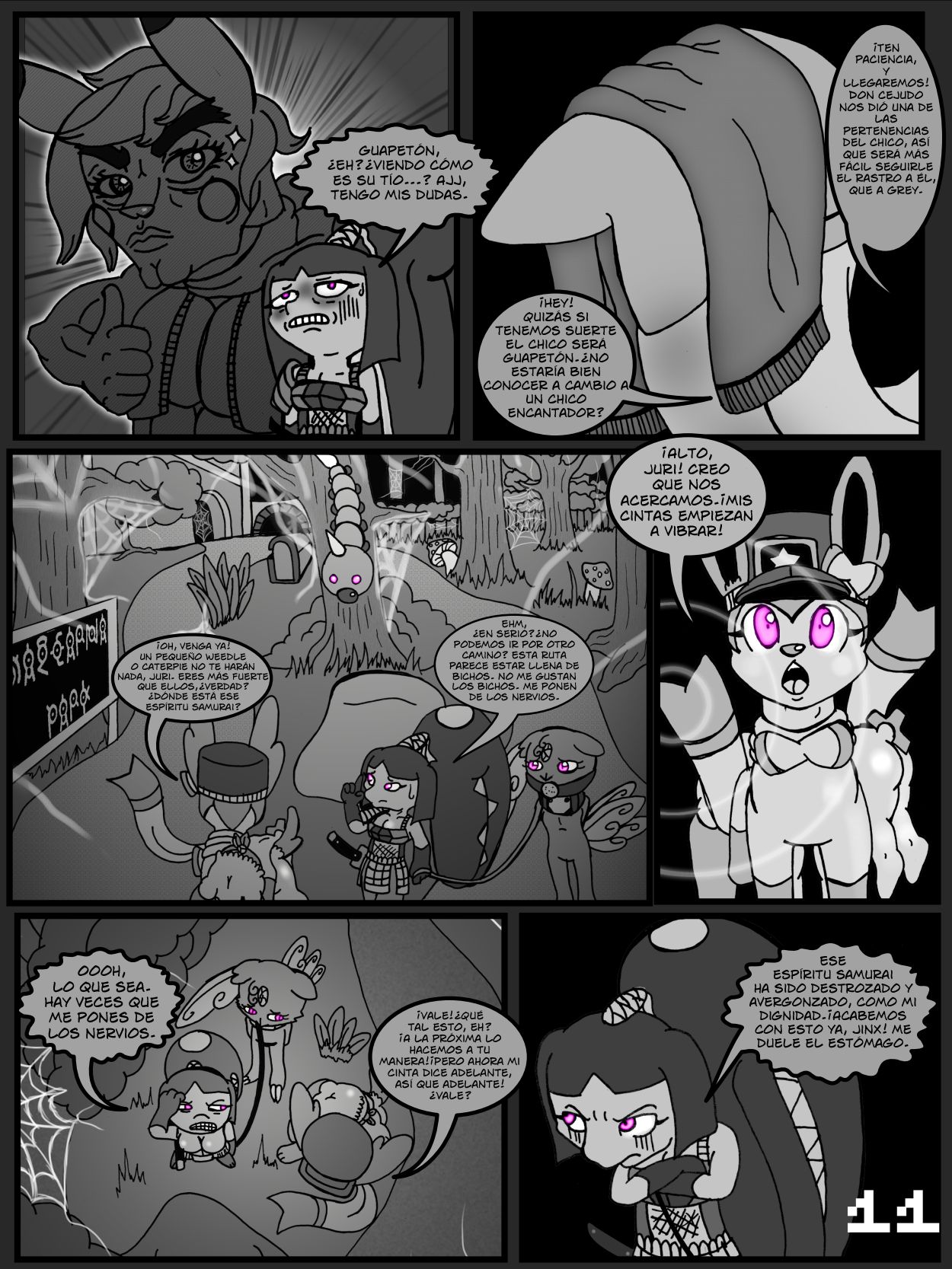 Pocket Monsters - Garden of Eden #6 - The Whistling Redsune page 11 full