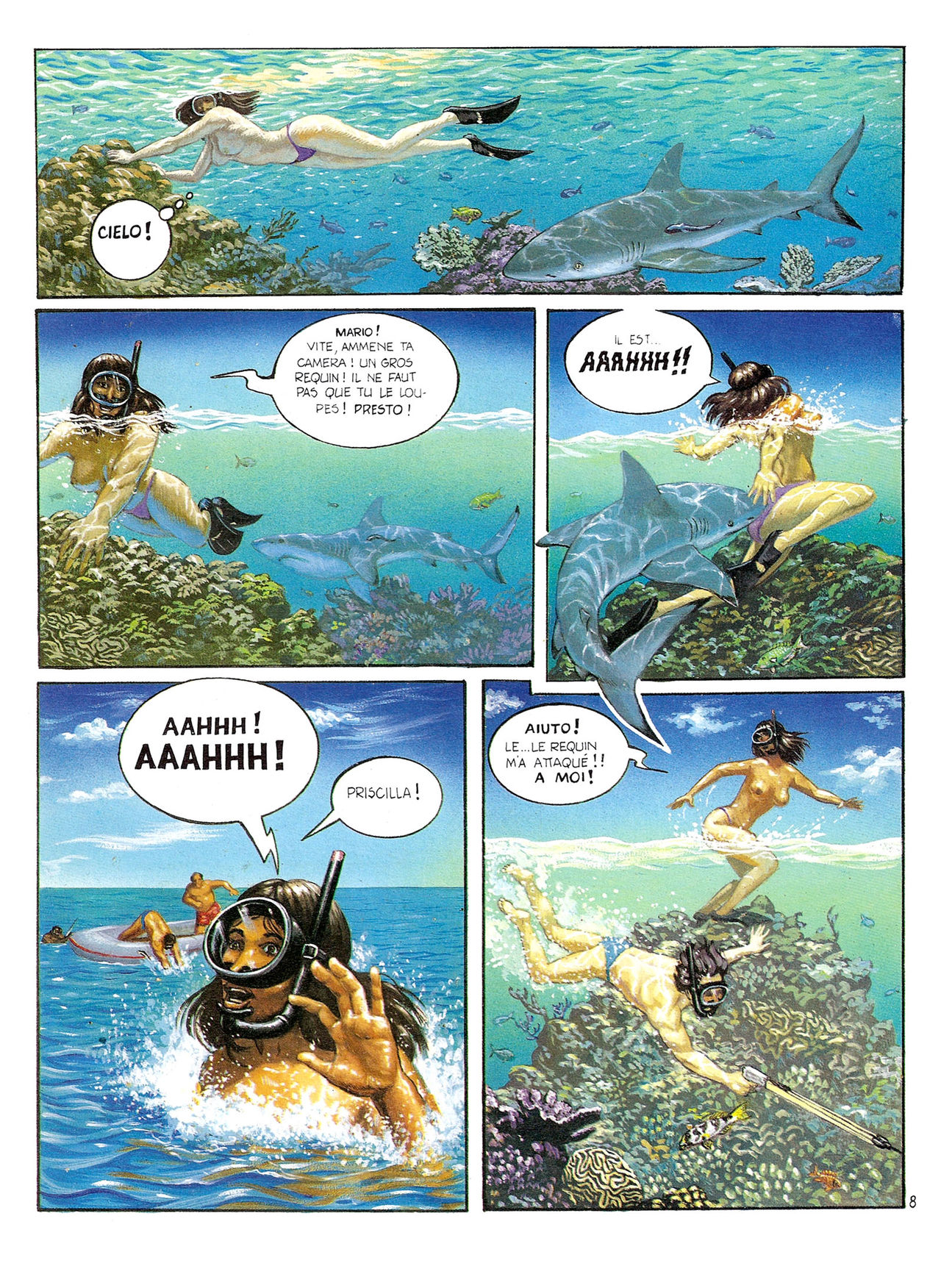 Les Aventures de Vic Voyage 04 - Le mystère des atolls page 11 full