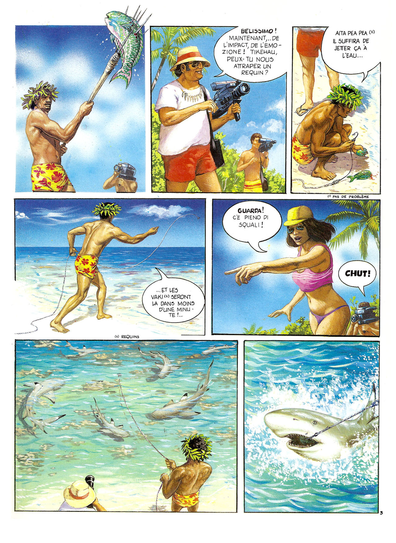 Les Aventures de Vic Voyage 04 - Le mystère des atolls page 6 full