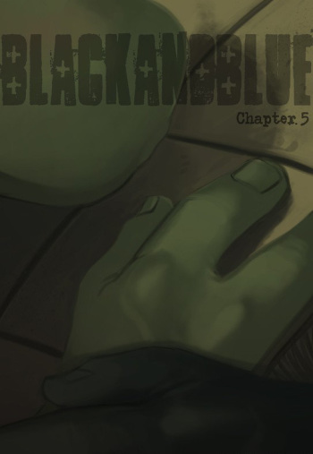 TMNT Black and Blue ch. 5 cover