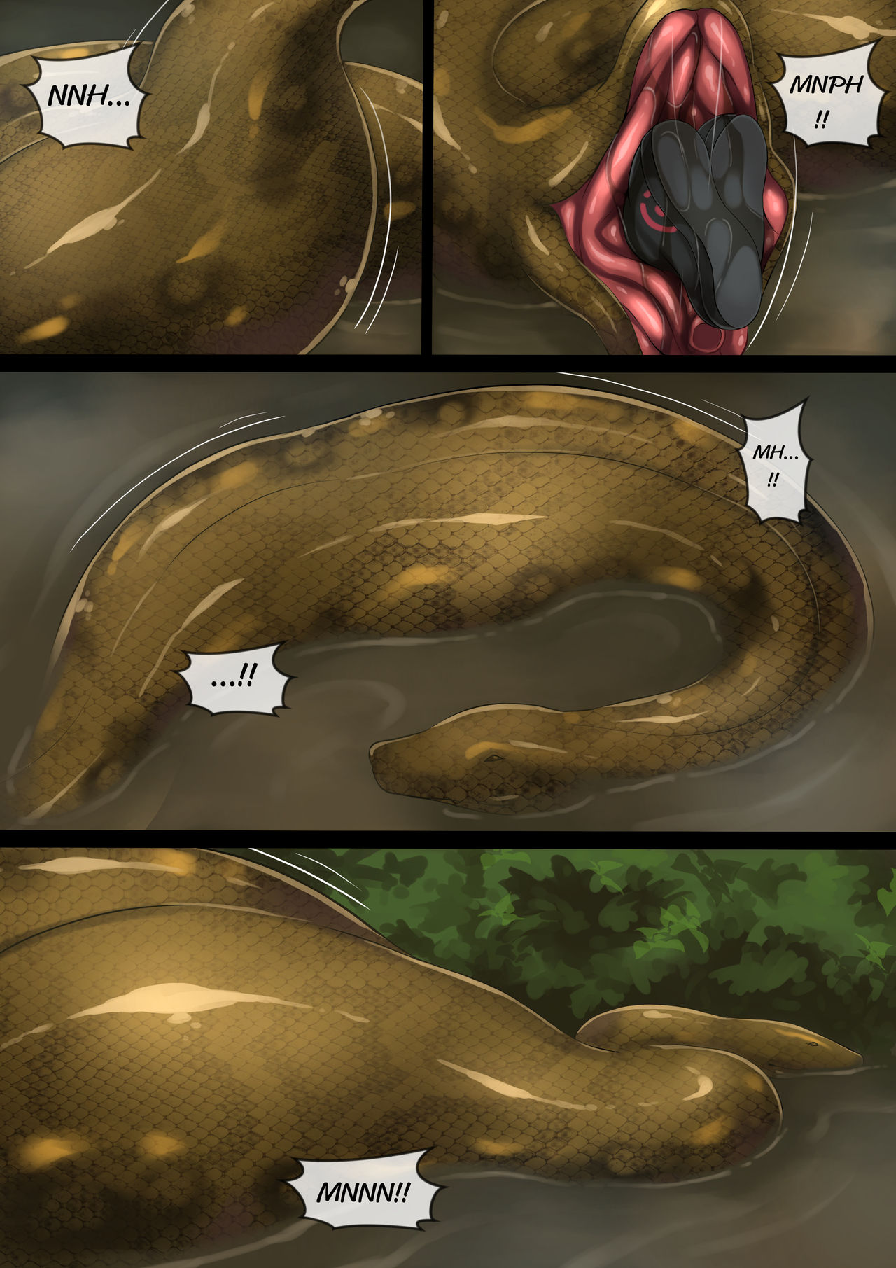 Hell Of Swallowed: Serena VS Anaconda page 11 full