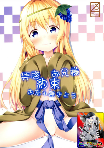 (SC2017 Winter) [Idobata Kaigisho (Fried)] Haikei Onii-sama Yakusoku Owasurenaiyou (Kono Subarashii Sekai ni Syukufuku o!) [Korean] cover
