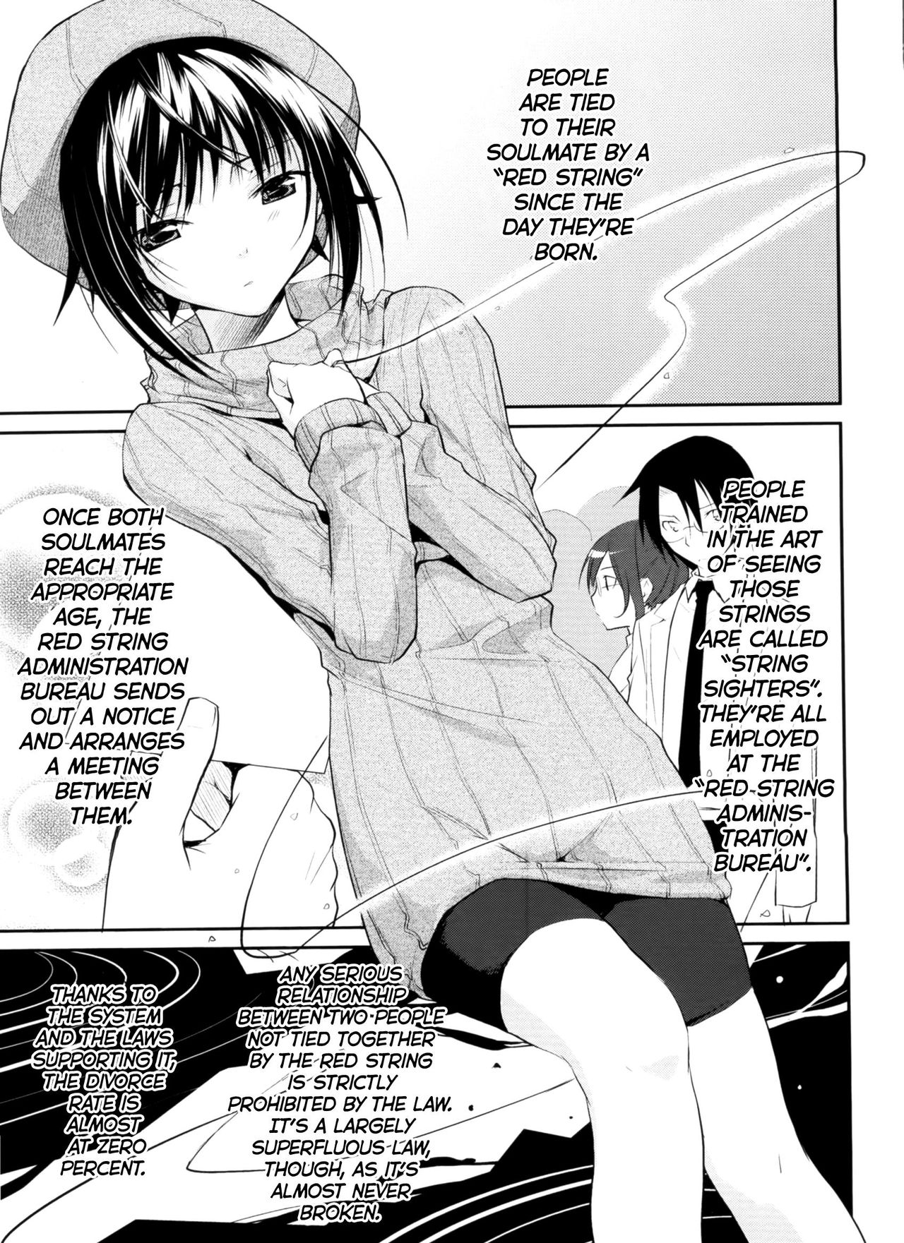 Akai Ito Kanrikyoku | Red String Administration Bureau page 1 full