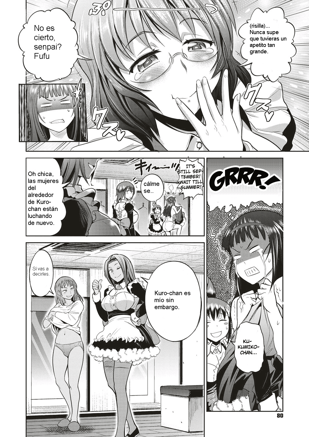 Joshi Lacu! - Girls Lacrosse Club ~2 Years Later~ Ch. 4 page 12 full