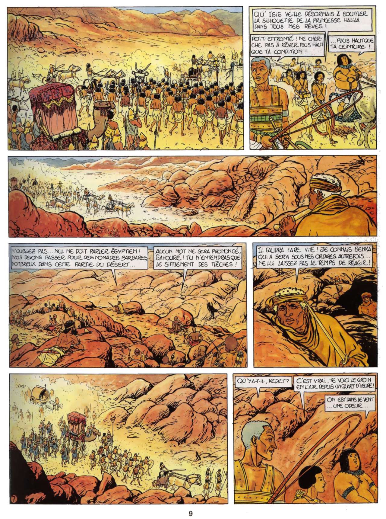 Les Héritiers du Soleil - 06 -  La Princesse Endormie page 10 full