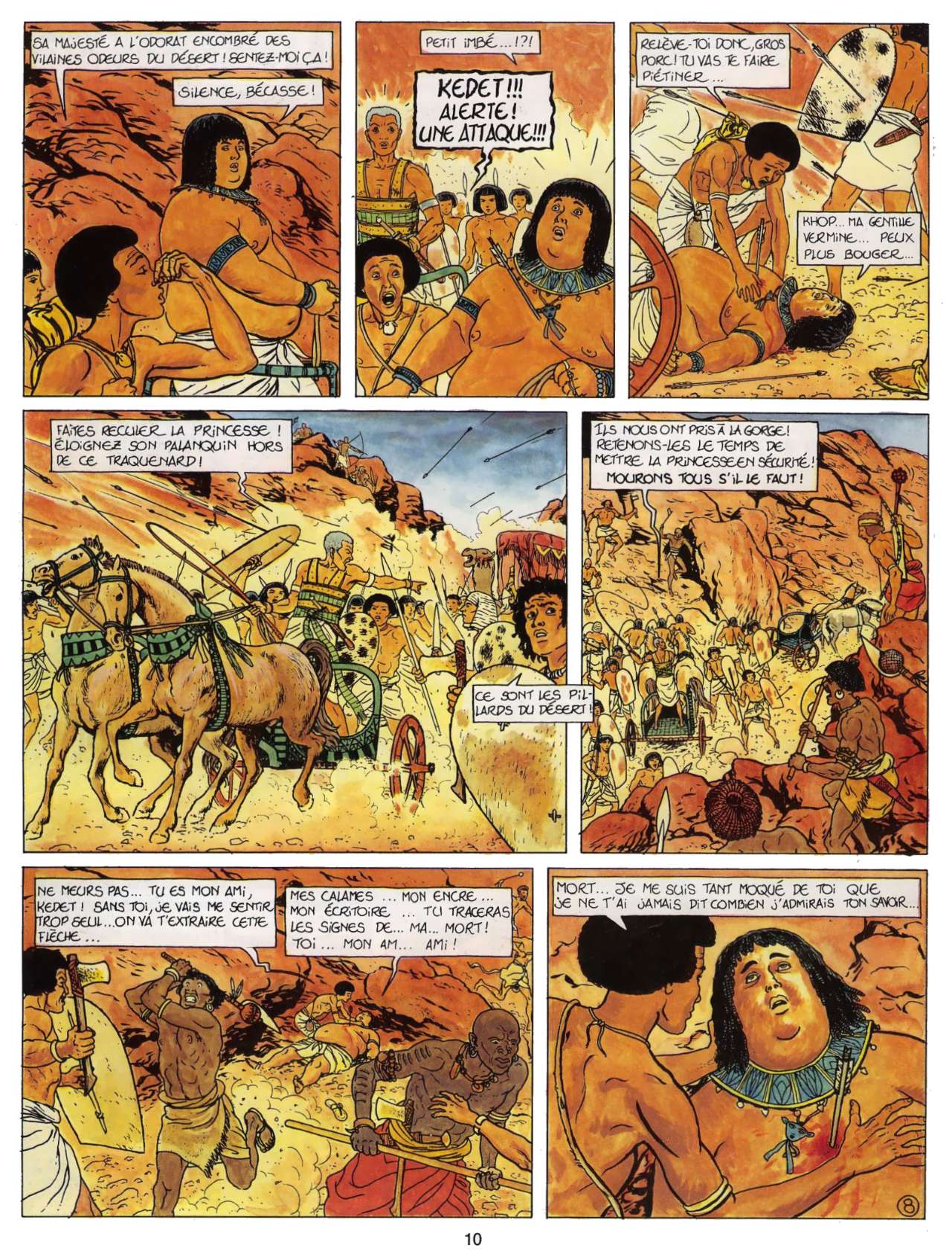 Les Héritiers du Soleil - 06 -  La Princesse Endormie page 11 full