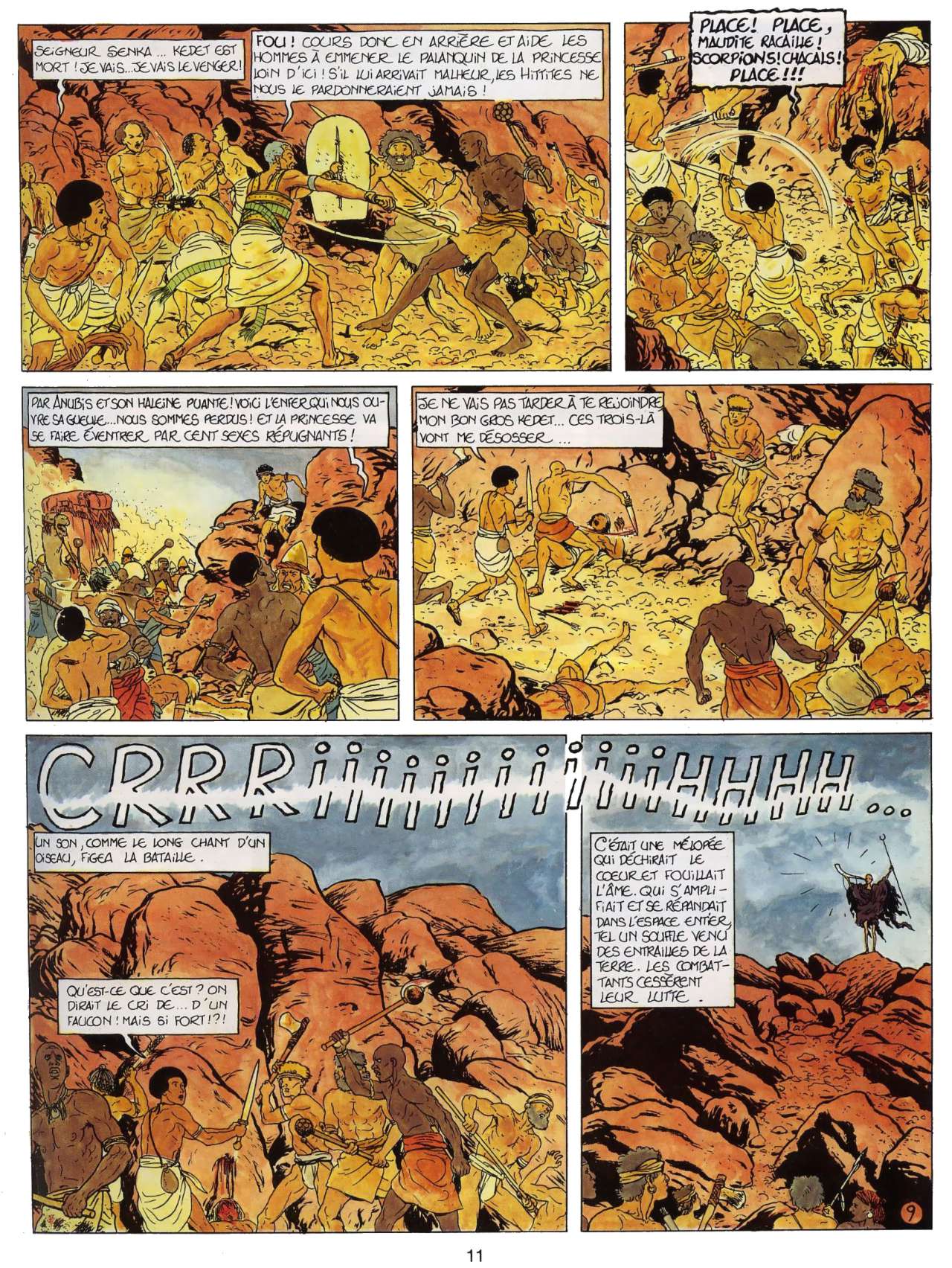 Les Héritiers du Soleil - 06 -  La Princesse Endormie page 12 full