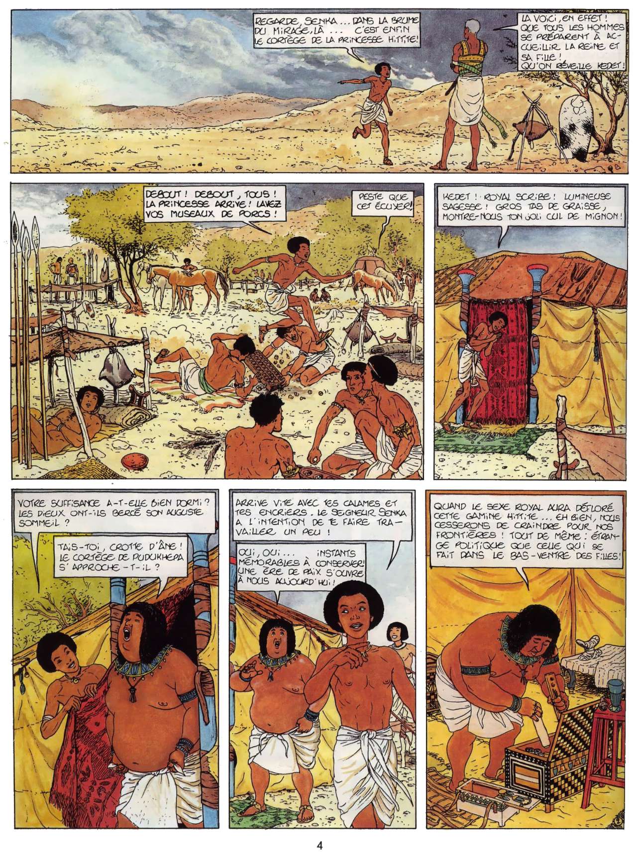 Les Héritiers du Soleil - 06 -  La Princesse Endormie page 5 full