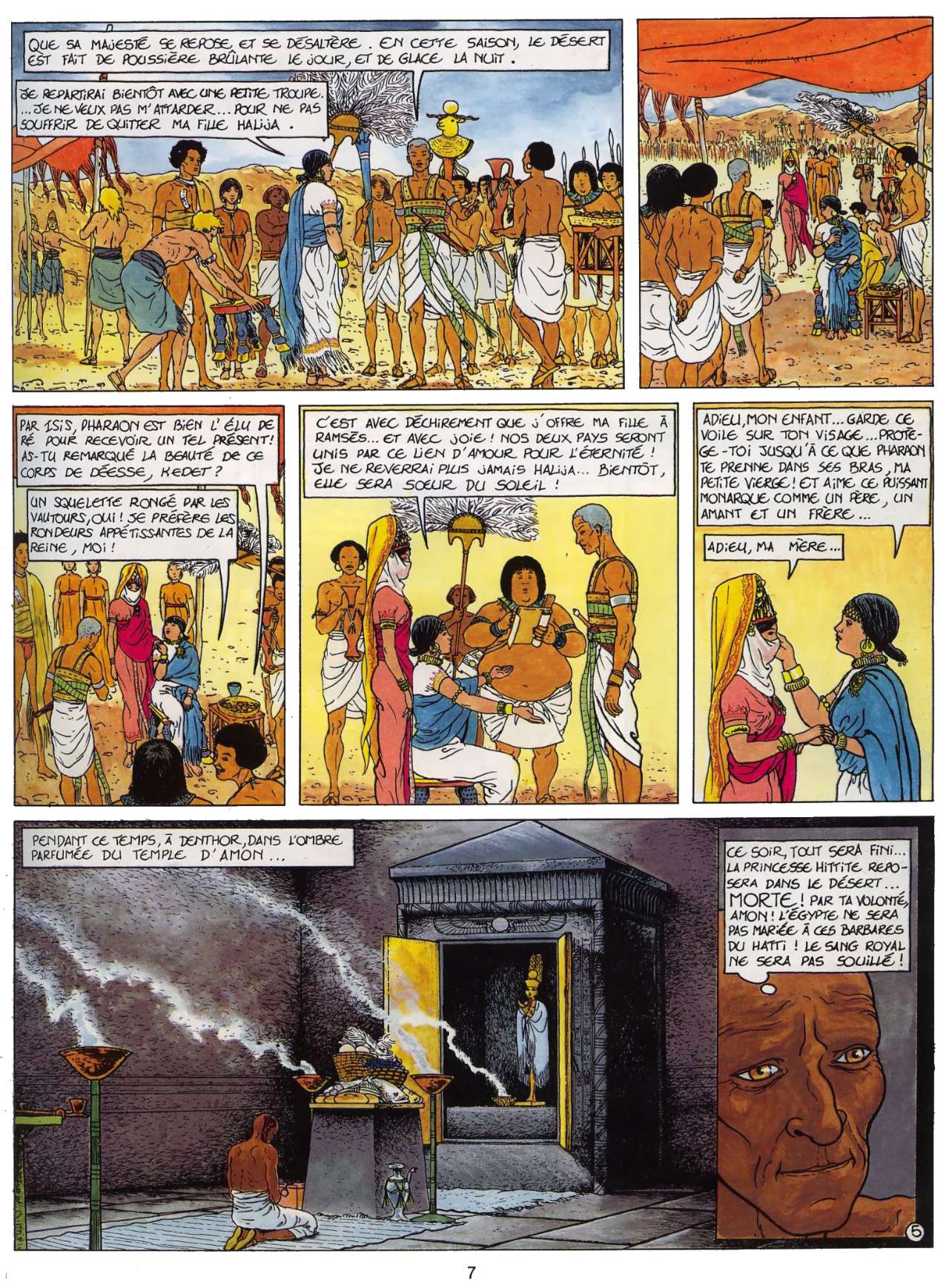 Les Héritiers du Soleil - 06 -  La Princesse Endormie page 8 full