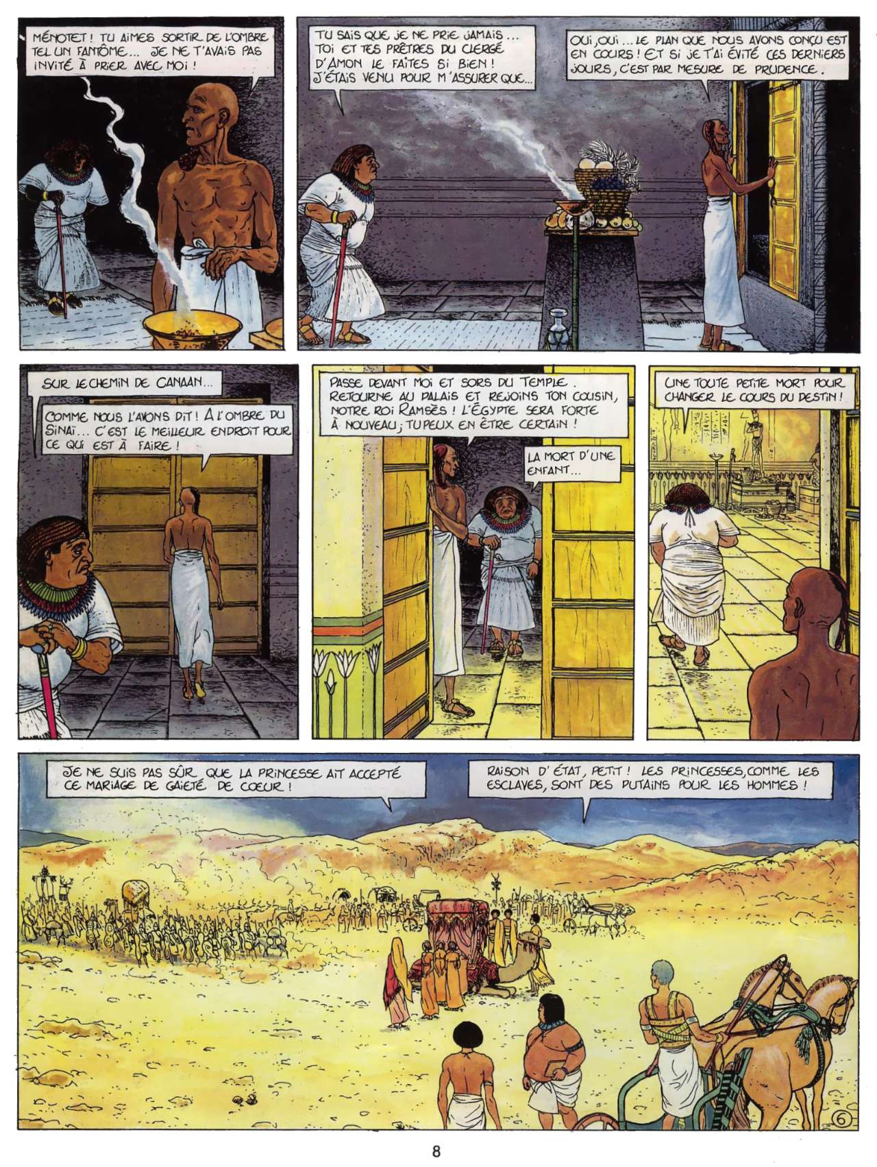 Les Héritiers du Soleil - 06 -  La Princesse Endormie page 9 full