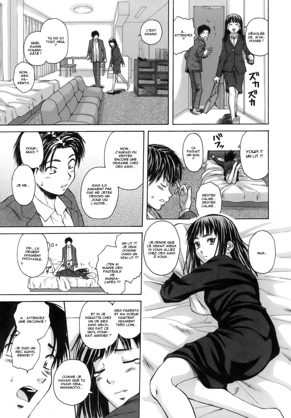 Kyoushi to Seito to - Teacher and Student | Élève et Professeur Ch. 1 page 12 full