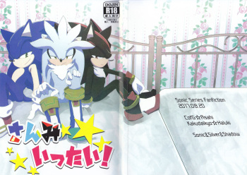 (SUPERKansai23) [CofG, Kakudaikyo (Asahi, Haluki)] Sanmi Ittai! (Sonic the Hedgehog) cover
