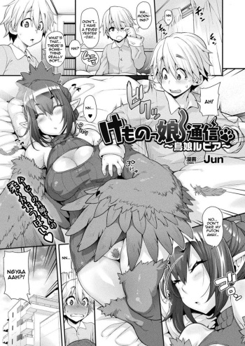 [Jun] Kemonokko Tsuushin ~ Toriko Rupia | Animal Girl Hotline ~ Bird Girl Rupia (COMIC Unreal 2017-04 Vol. 66) [English] [Zero Translations] [Digital] cover