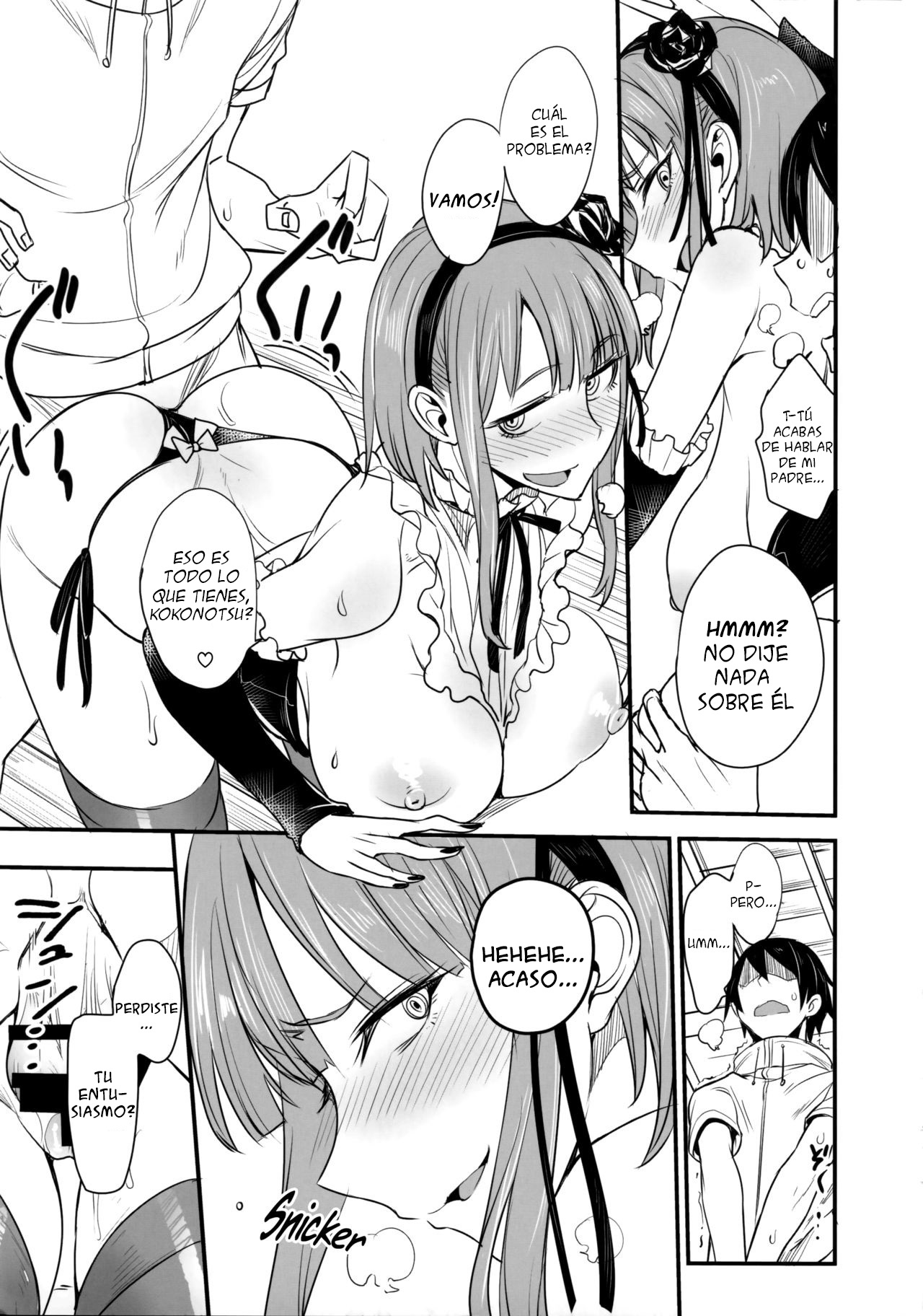 Dagashi Kashi no Ero-hon Kokonotsu-kun Kouiunoga Suki nano? | So This Is What You're Into, Kokonotsu? page 8 full