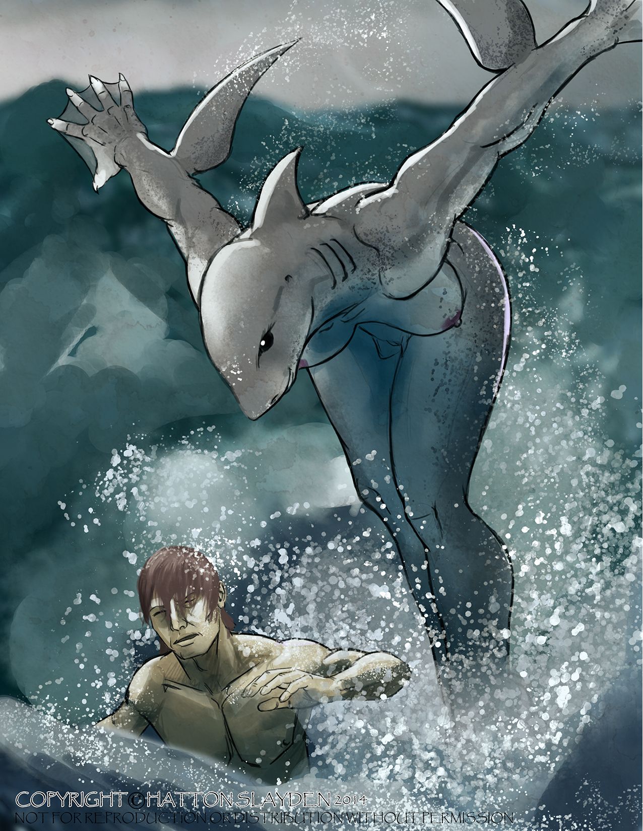 Surprise Shark Snuusnuu page 1 full