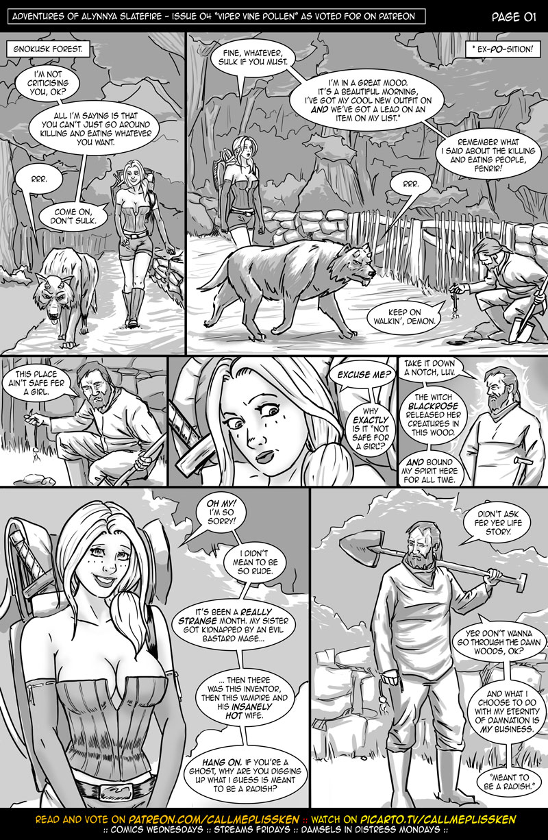 Adventures of Alynnya Slatefire - Issue 04 - COMPLETE page 2 full