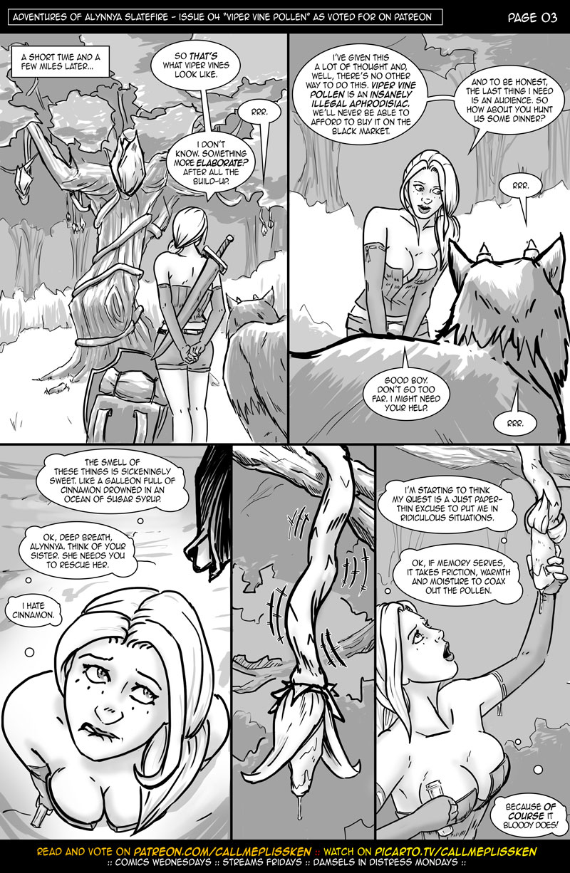Adventures of Alynnya Slatefire - Issue 04 - COMPLETE page 4 full