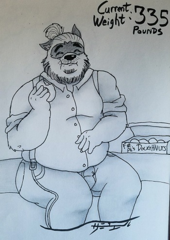 [FatPinkRaccoon423] The Perks of Gluttony cover