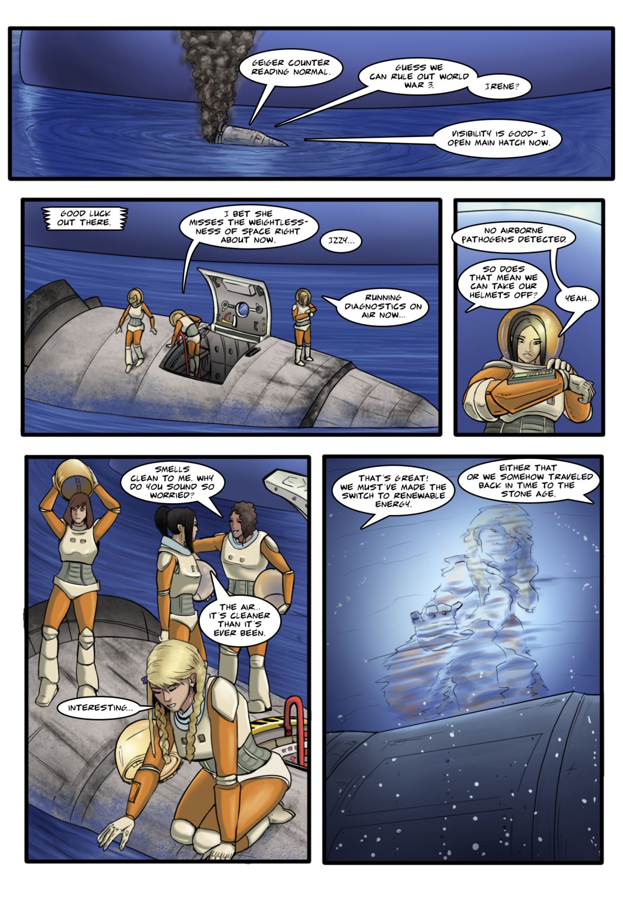 Blue Planet #1: Into The Great Blue Yonder page 12 full