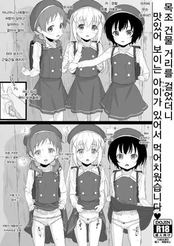 [2nd color (Typehatena)] Kigumi no Machi o Aruitetara Oishisou na Kodomo ga Ita node Gochisou ni Narimashita (Gochuumon wa Usagi desu ka?) [Korean] [Digital] cover
