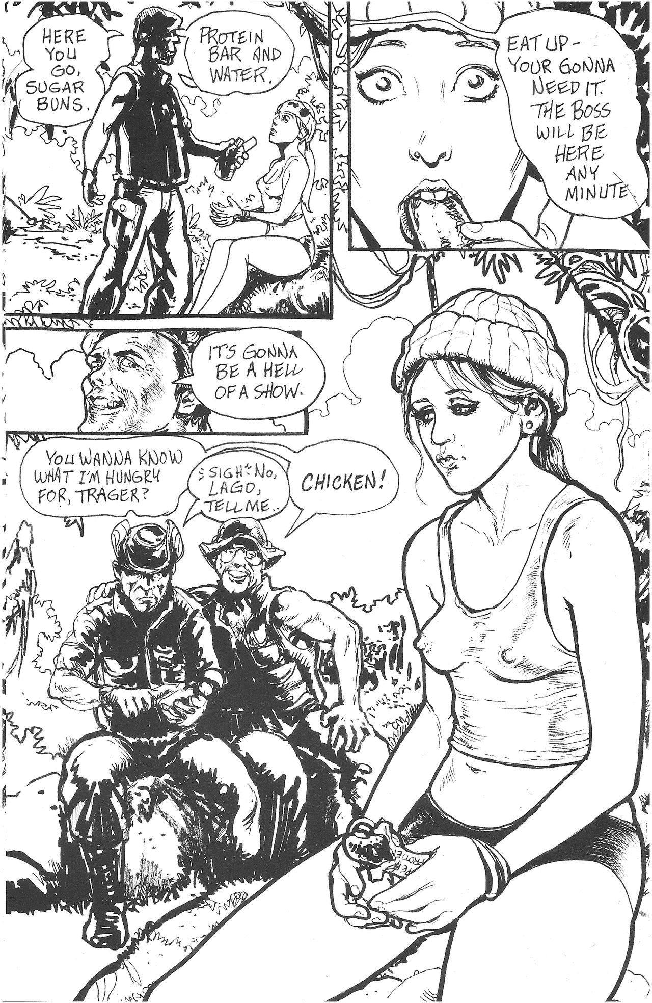 Cavewoman: Raptorella page 11 full