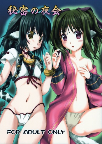 (C91) [Kanmiya Makkuro (Kuro Yorozu)] Himitsu no Yakai (Utawarerumono Itsuwari no Kamen) cover