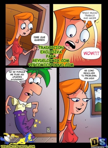 Phineas-y-ferb COMIC 3 (SPANISH) cover
