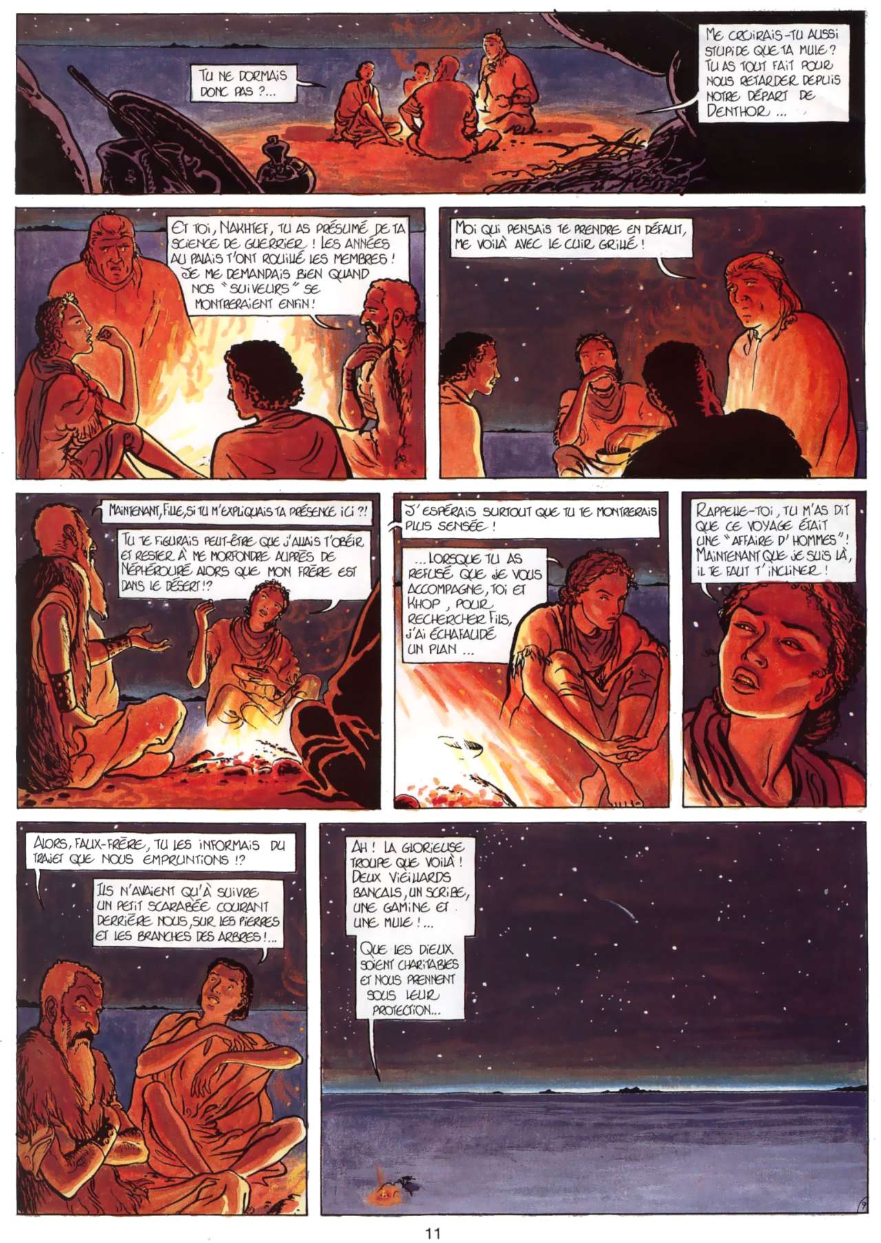 Les Héritiers du Soleil - 09 - La Nuit De La Lumiere 1 page 12 full