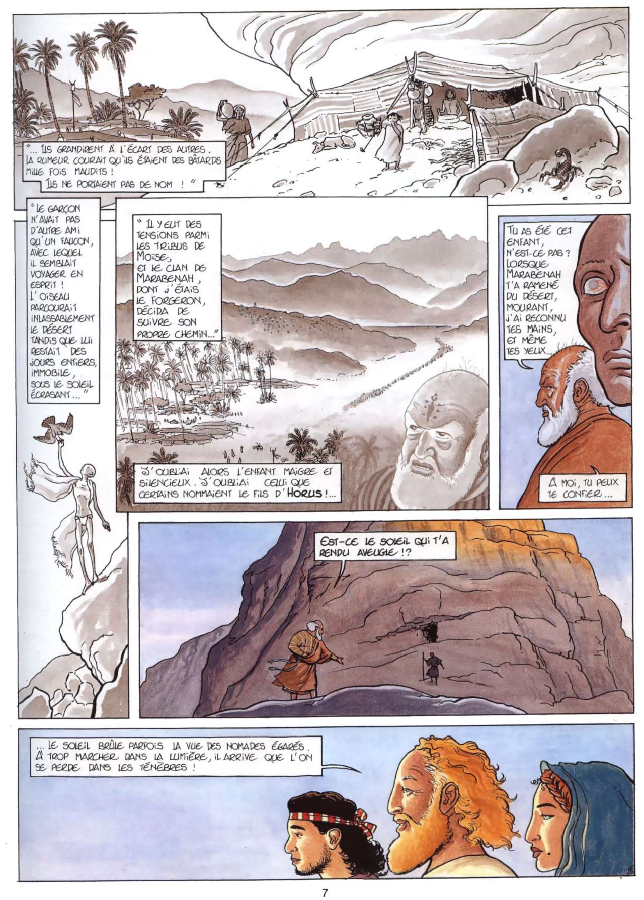 Les Héritiers du Soleil - 09 - La Nuit De La Lumiere 1 page 8 full