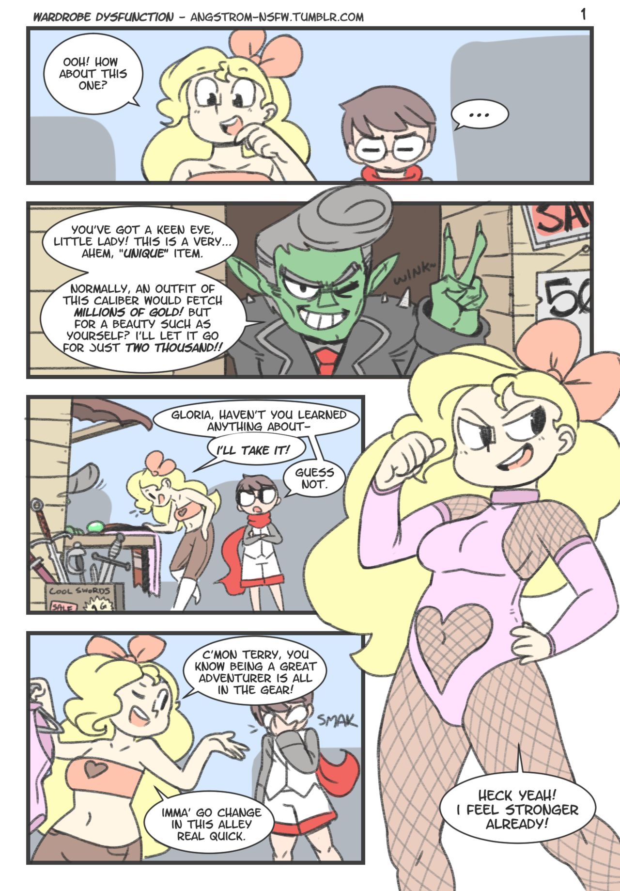 Wardrobe Dysfunction page 1 full