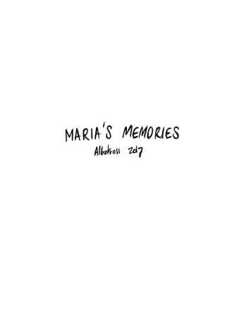 [Albatross] Maria's Memories cover