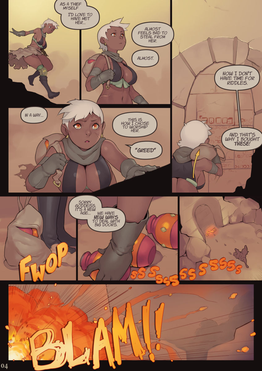 The Prey 2 : Prey Harder + original sketches. page 4 full