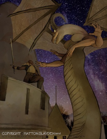 [Hatton Slayden] Dragoness Returns cover