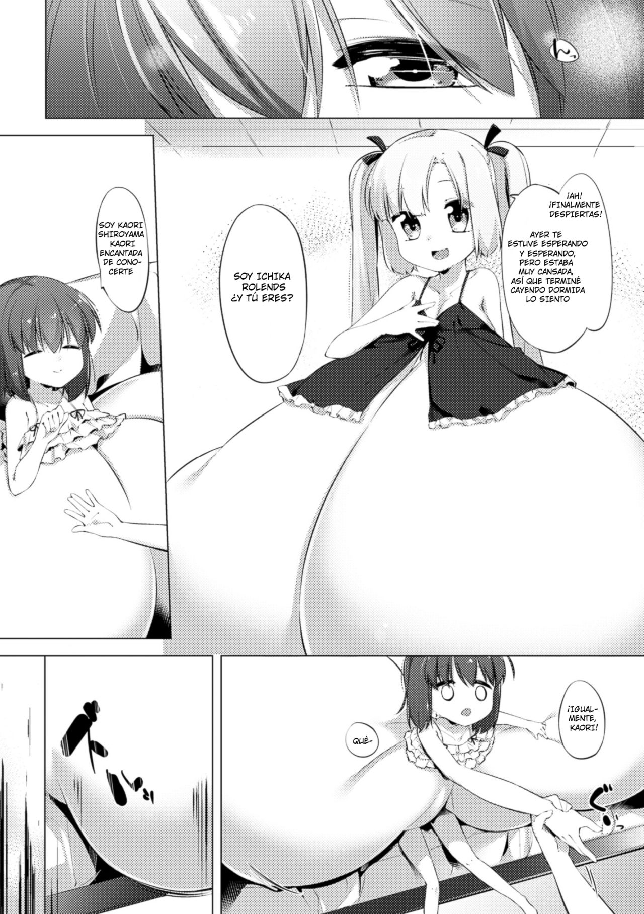 Nyuugyuu Shoujo Kaori | La chica vaca lechera Kaori Ch. 3 page 6 full