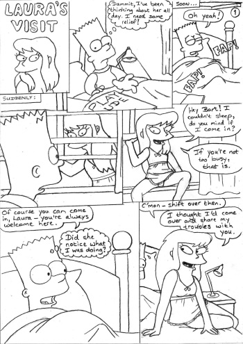 [Jimmy] Laura's Visit (The Simpsons) [Ongoing] cover