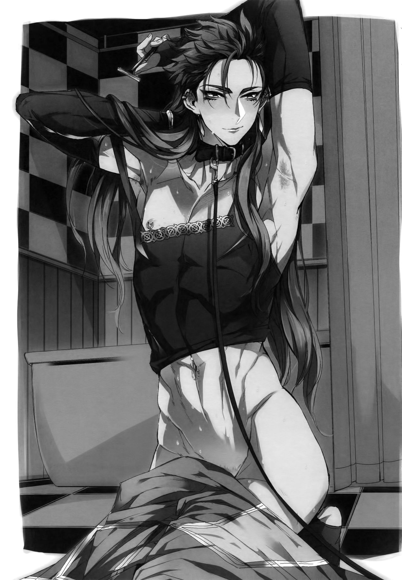 In the Bathroom of Chaldea page 2 full