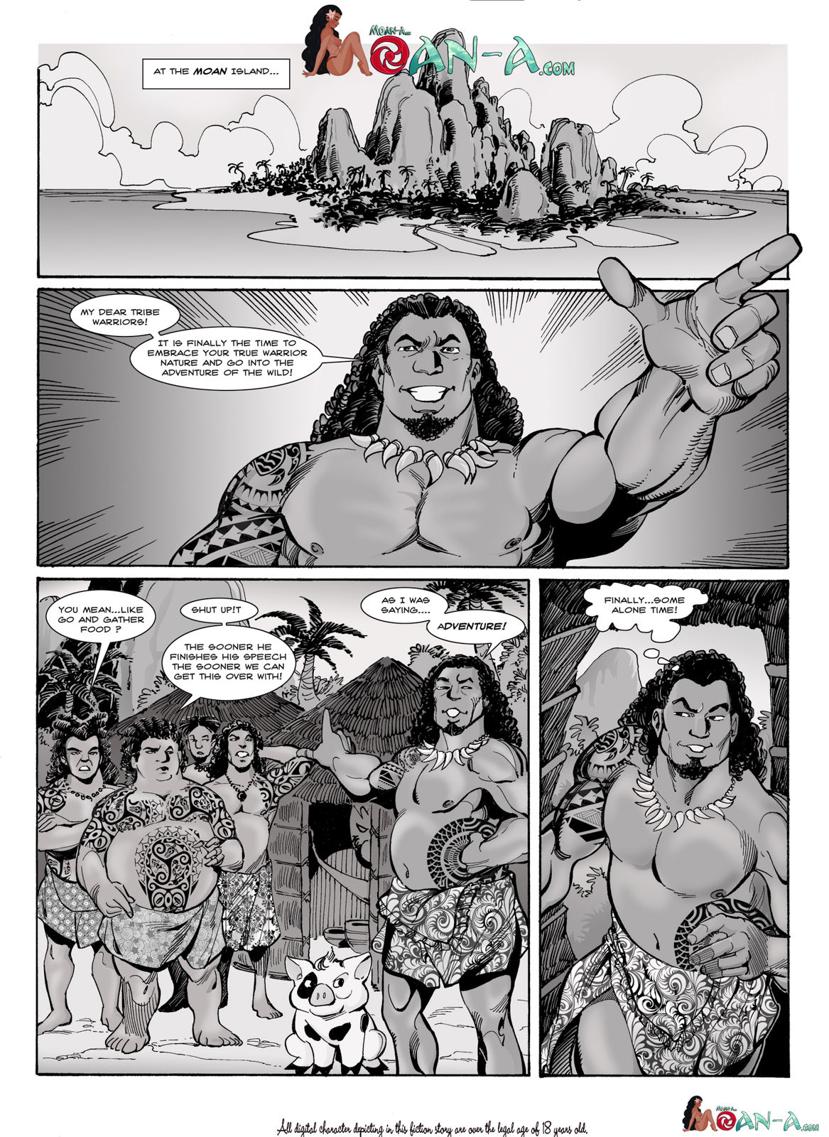 Moan-a - Call 1 page 1 full