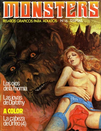 Monsters 16 (Spanish) cover