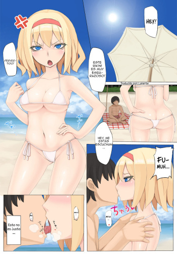 [Kedama Keito] Alice to Umi ni Itta | I went to the beach with Alice (Touhou Project) [Spanish] [Lanerte] cover