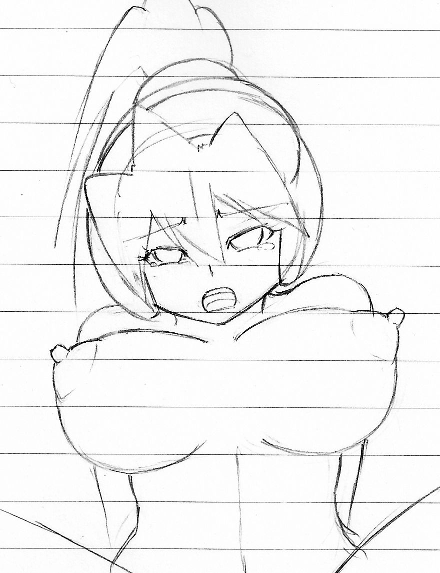 My Megaman Girls Hentai Drawing page 12 full