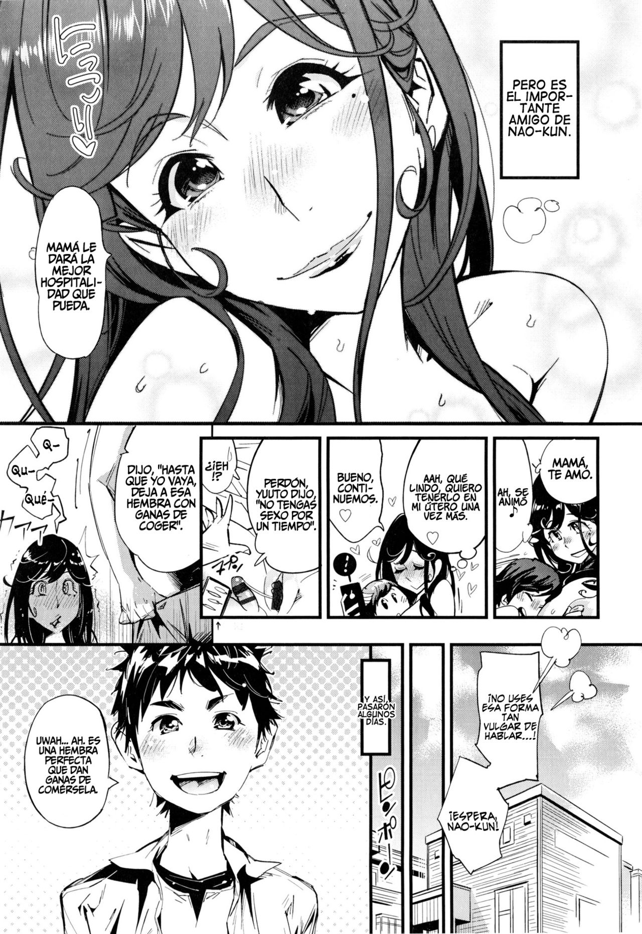 Mama no Omotenashi | La Hospitalidad de Mamá   =P666HF= page 3 full