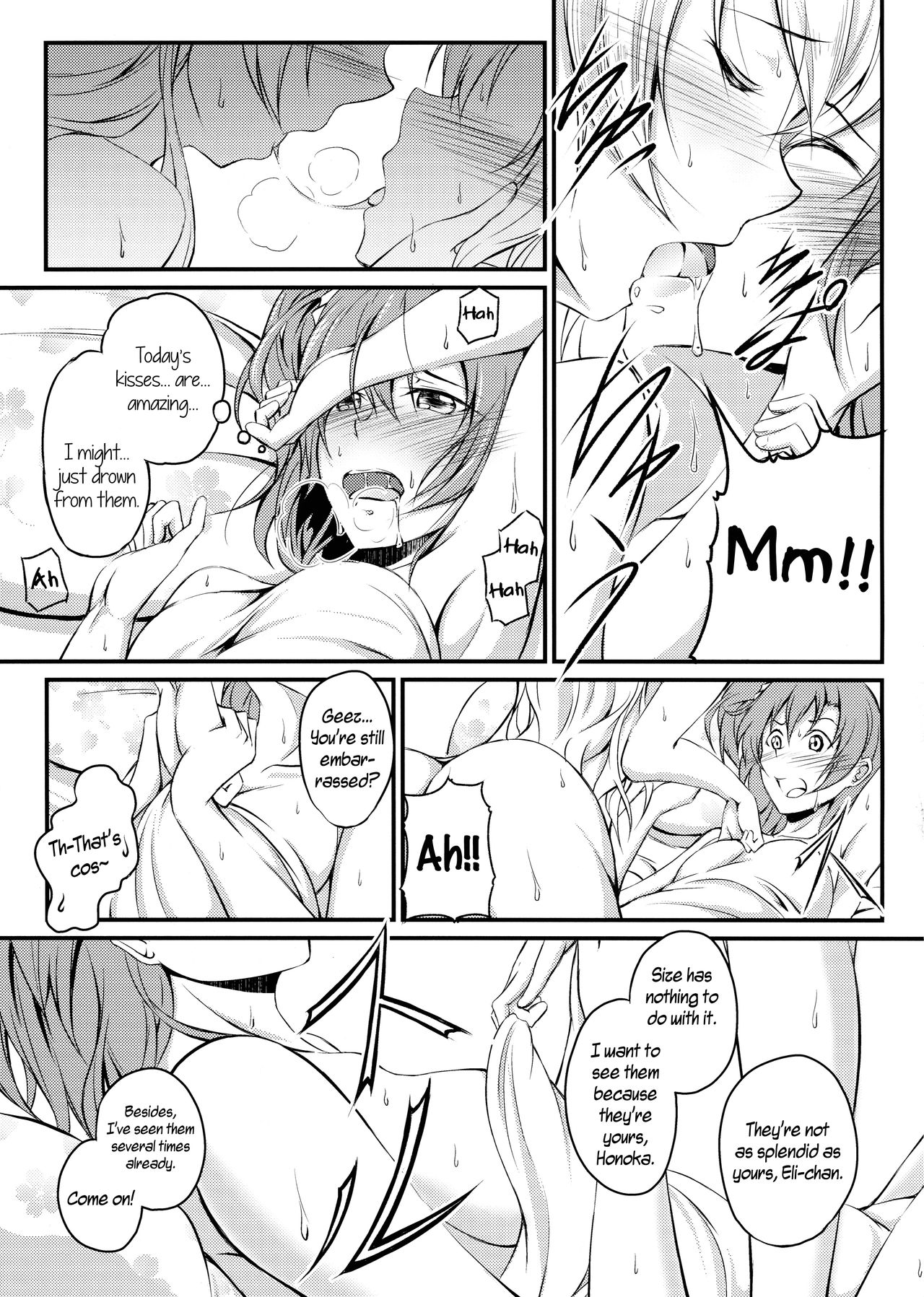 Honoka to Eli no Dousei Seikatsu | Honoka and Eli's Life Living Together page 11 full