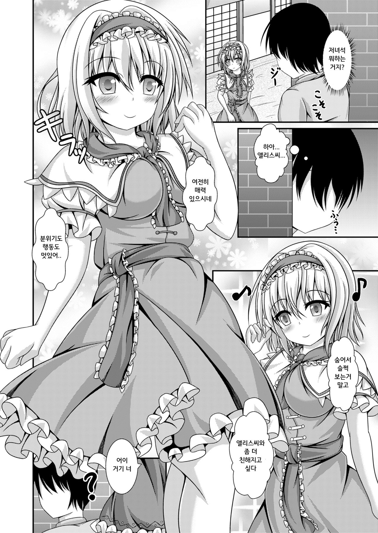 Reimu to Alice ni Hyoui Tensei | 레이무와 엘르스에게 빙의 전생 page 11 full