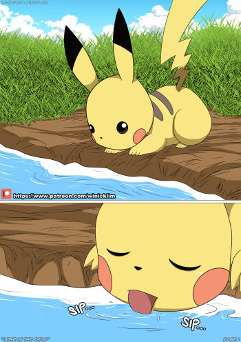 [Winick Lim] Lone in the Field (Pokemon) cover