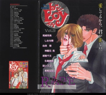 B-BOY 29 Rape特集 cover