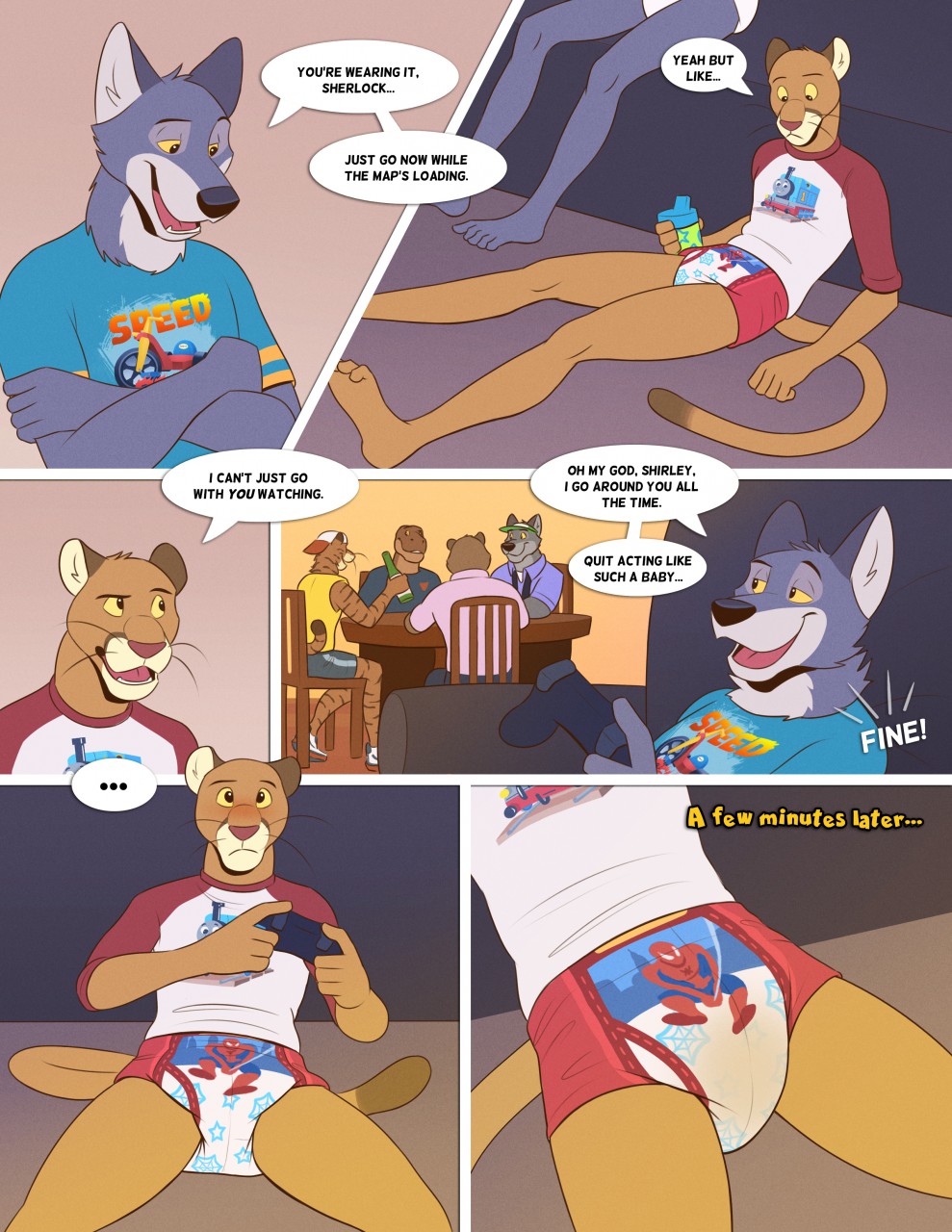 Boy's Night In page 12 full